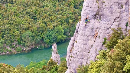 Klettergebiete um Montpellier