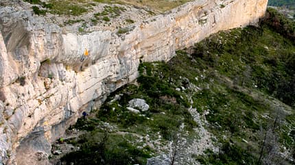 Klettern bei Montpellier