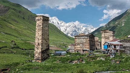 Georgia,tourism,nature,economy,travel,human interest,curiosity,m Mount Kazbek in Georgien