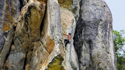 Klettern rund um Dijon Klettern rund um Dijon