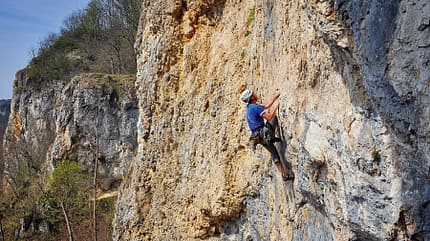 Klettern auf der Schwäbischen Alb Klettern auf der Schwäbischen Alb