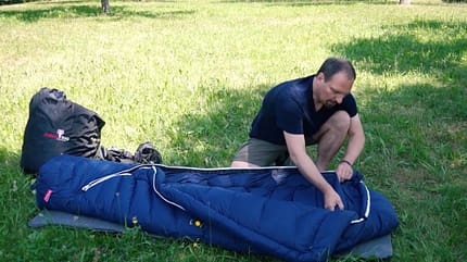 OUTDOOR Unboxing: Grüezi Bag Biopod Downwool Ice OUTDOOR Unboxing: Grüezi Bag Biopod Downwool Ice