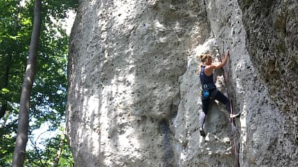 Klettern im Frankenjura