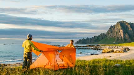 Camping am Strand Camping am Strand