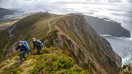 Wandern im Nordwesten Irlands - Slieve League Cliffs