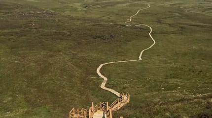 Irland: Stairway-to-heaven, Cuilcagh Irland: Stairway-to-heaven, Cuilcagh