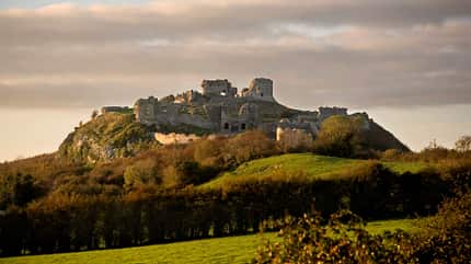 Irland Osten, Rock of Dunamase, Slieve Blooms Irland Osten, Rock of Dunamase, Slieve Blooms