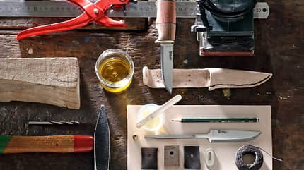 Bushcraft: Messer und Messerscheide selber bauen Bushcraft: Messer und Messerscheide selber bauen