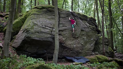 Bouldern im Odenwald Highball Bouldern im Odenwald Highball