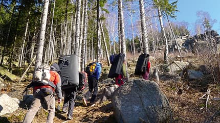 Bouldern im Harz Bouldern im Harz