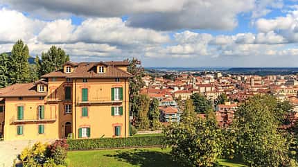 Alpenstadt des Jahres 2021: Biella Italien Alpenstadt des Jahres 2021: Biella Italien
