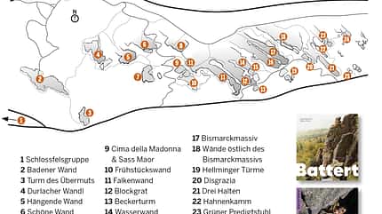 Klettern im Battert Klettern im Battert
