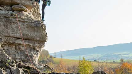 Klettern im Weser-Leine-Bergland Klettern im Weser-Leine-Bergland