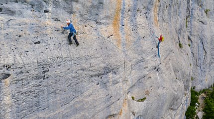 Klettern in Céüse Klettern in Céüse