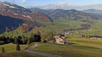 schweiz, appenzell, brülisau, hoher kasten, säntis Brülisau - Hoher Kasten - Appenzeller Land - Schweiz