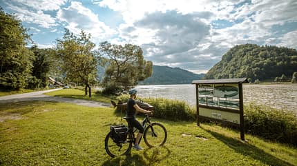 Donauradweg,Österreich Austria Radspecial Genusstouren: Donauradweg
