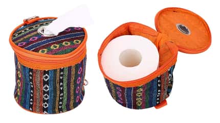 Klopapier-Tasche fürs Camping Klopapier-Tasche fürs Camping