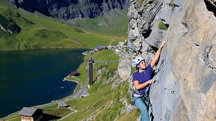 Gut gesicherte Klettergebiete Gut gesicherte Klettergebiete