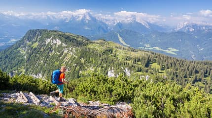 Alpen,Bayern,Berchtesgadener Land,Deutschland,Europa,Sommer Um den Untersberg zwischen Berchtesgaden und Salzburg