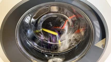 Klettergurt waschen