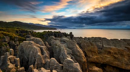 Pancake Rock at Punakaiki - Neuseeland Pancake Rock at Punakaiki - Neuseeland