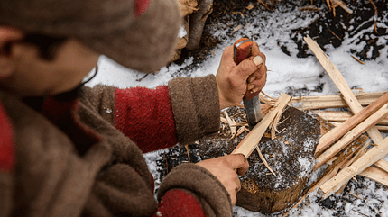 Bushcraft im Winter Bushcraft im Winter