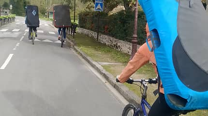 Crashpads on Bikes Crashpads on Bikes