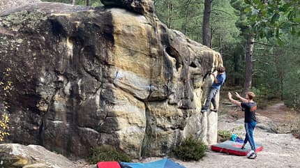Bouldern in Fontainebleau Bouldern in Fontainebleau