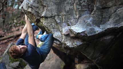 Bouldern im Taunus nordwestlich von Frankfurt Bouldern im Taunus nordwestlich von Frankfurt