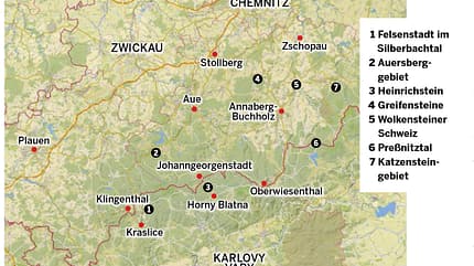 Klettern im Erzgebirge Klettern im Erzgebirge