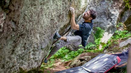 Bouldern im Val Daone Bouldern im Val Daone