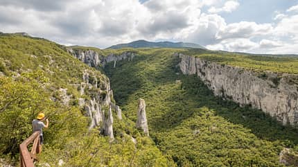 Kroatien Vela Draga klettern wandern Aussicht Kvarner Bucht Kroatien Vela Draga klettern wandern Aussicht Kvarner Bucht