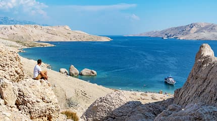 Kroatien Inseln Pag Kvarner Bucht Meer Urlaub Wandern Kroatien Inseln Pag Kvarner Bucht Meer Urlaub Wandern