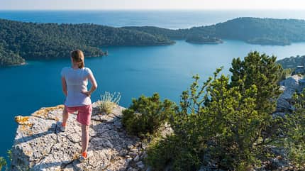 Kroatien Nationalpark Mljet Inseln wandern Kroatien Nationalpark Mljet Inseln wandern