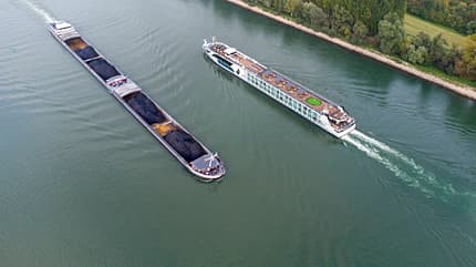 Schiffe Fluss Rhein Sog Schiffe Fluss Rhein Sog