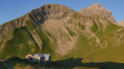 Heilbronner Weg - Rappenseehütte - Waltenbergerhaus - Allgäuer Alpen Heilbronner Weg - Rappenseehütte - Waltenbergerhaus - Allgäuer Alpen