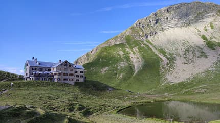 Heilbronner Weg - Rappenseehütte - Waltenbergerhaus - Allgäuer Alpen Heilbronner Weg - Rappenseehütte - Waltenbergerhaus - Allgäuer Alpen