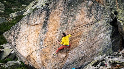 Klettern und Bouldern in Mognola Klettern und Bouldern in Mognola