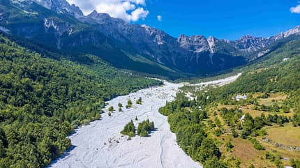 Nordalbanische Alpen Valbona Tal Nationalpark Albanien Wandern Nordalbanische Alpen Valbona Tal Nationalpark Albanien Wandern