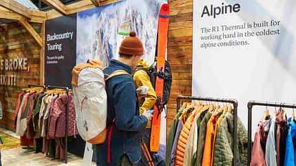 Messe/Ausstellung, Halle A2, Hallenimpressionen, ISPO MUNICH ISPO München Messe 2023 Outdoor Ausrüstung Wandern