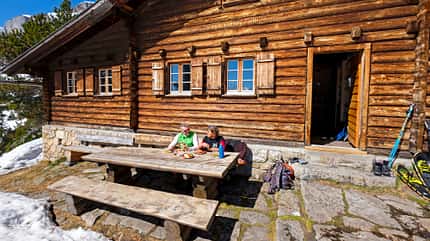 Schneeschuhwandern in der Schweiz Schneeschuhwandern in der Schweiz