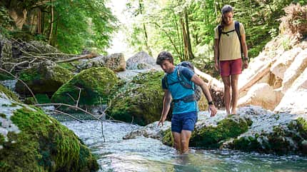 Engenlochschlucht, Wasserwanderweg in Hittisau Bregenzerwald Vorarlberg Österreich Wandern Urlaub Engenlochschlucht, Wasserwanderweg in Hittisau Bregenzerwald Vorarlberg Österreich Wandern Urlaub
