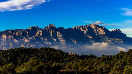 Klettern in Montserrat, Katalonien Klettern in Montserrat, Katalonien