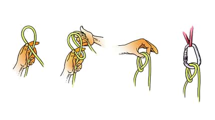 Knoten fürs Klettern Anleitung Knoten fürs Klettern Anleitung