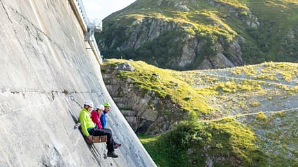 Österreich Vorarlberg Montafon Golm Silvretta Lünersee Klettersteig Silvrettasee Österreich Vorarlberg Montafon Golm Silvretta Lünersee Klettersteig Silvrettasee