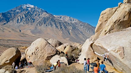 Bouldern in den Buttermilks
