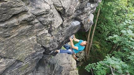 Sportklettern Müglitztal bei Dresden Sportklettern Müglitztal bei Dresden