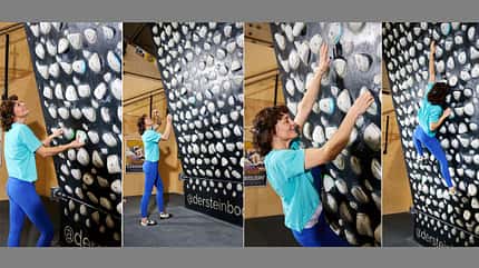 Bouldertraining mit Benny Hartmann, Trainer des japanischen Nationalteams Bouldertraining mit Benny Hartmann, Trainer des japanischen Nationalteams