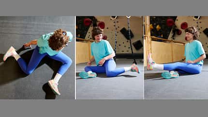 Bouldertraining mit Benny Hartmann, Trainer des japanischen Nationalteams Bouldertraining mit Benny Hartmann, Trainer des japanischen Nationalteams