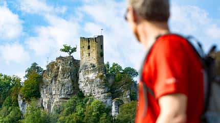 Fränkische Schweiz, Bayern, Deutschland. Bierwandern - Fränkische Schweiz, Bayern, Deutschland.